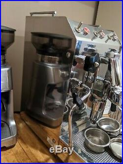 Isomac Zaffiro Italian Espresso Machine and Breville Grinder Combo