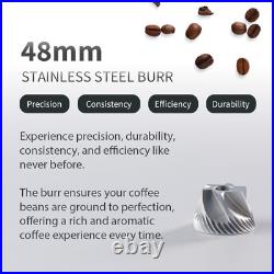 J Manual Coffee Grinder Silver Capacity 35G with Assembly Stainless Steel Conica