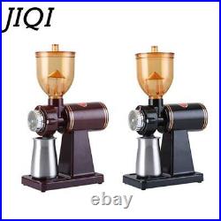 JIQI 110V/220V Electric Coffee Bean Grinder Stainless Steel Blade Mill Espresso