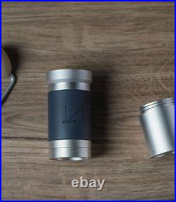 JX-PRO Manual Coffee Grinder Silver Capacity 35G with Assembly Stainless Steel C