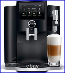 Jura J15358.99 S8 Automatic Coffee Machine, Piano Black Certified Refurbished