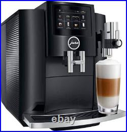 Jura J15358.99 S8 Automatic Coffee Machine, Piano Black Certified Refurbished