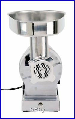 KITCHENER #32 Heavy Duty Electric Stainless Steel High HP Meat Grinder