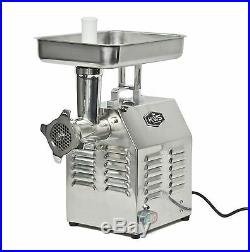 KWS Professional Commercial Stainless Steel Meat Grinder TC-12 1HP