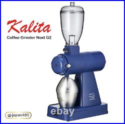 Kalita ELECTRIC COFFEE MILL NEXT G2 Smoky Blue THE NEXT GENERATION GRINDER