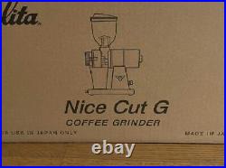 Kalita Nice Cut G Premium Brown Electric Coffee Bean Grinder AC100V 50/60Hz New