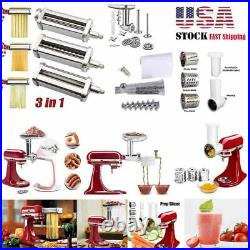 Kitchen Food Meat Grinder Stainless Attachment For KitchenAid Stand Mixer Cooker