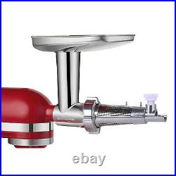 Kitchen Food Meat Grinder Stainless Attachment For KitchenAid Stand Mixer Cooker