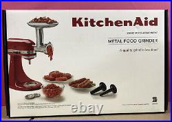 KitchenAid Metal Food Grinder Attachment for kitchenaid stand mixer(8456)