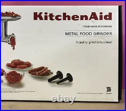 KitchenAid Metal Food Grinder Attachment for kitchenaid stand mixer(8456)
