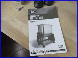 LEM 50 lb Meat Mixer Hand Crank OR Motorized With LEM Electric Grinder