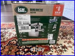 LEM #8 Big Bite Meat Grinder 0.5 HP Stainless Steel LEM #8 Big Bite Meat Grinder 0.5 HP Stainless Steel