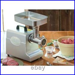 LEM Meat Grinder Electric No 8 Kitchen Grinding Stainless Steel Mighty Bite Grey