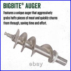 LEM Products BigBite #8 Meat Grinder, 0.50 HP Stainless Steel Electric, product