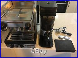 La Cimbali Junior One 1 Group Coffee Machine Tank Version + La Cimbali Grinder