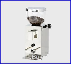 La Pavoni Kube CBM Coffee Grinder Stainless Steel Genuine 220v Made in Italy