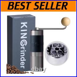 Lightweight Manual Coffee Grinder with Stainless Steel Burr for Camping & Travel Lightweight Manual Coffee Grinder with Stainless Steel Burr for Camping & Travel