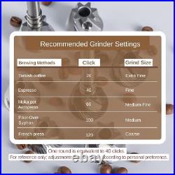Lightweight Manual Coffee Grinder with Stainless Steel Burr for Camping & Travel Lightweight Manual Coffee Grinder with Stainless Steel Burr for Camping & Travel
