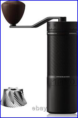 MAVO PHANTOX PRO Manual Coffee Grinder, 45mm Stainless Steel Conical Burr