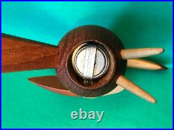 MCM Danish Modern Teak Toucan Bird Pepper Mill Grinder DANWOOD DENMARK AS IS