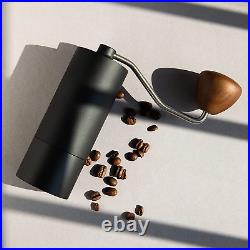 Manual Burr Coffee Grinder 39Mm CNC Stainless Steel Burr Grinder 25 30G Cap