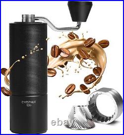 Manual Coffee Grinder CNC Stainless Steel Burr Coffee Grinder with Capacity