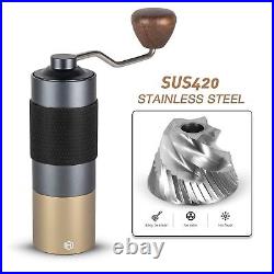 Manual Coffee Grinder HEIHOX Hand with Adjustable Conical Stainless Steel B