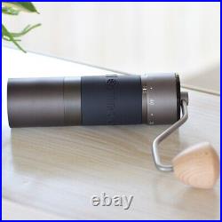 Manual Coffee Grinder Portable Mill Stainless Steel Stainless Titanium Plating