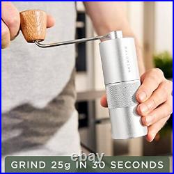 Manual Coffee Grinder Premium Hand Coffee Grinder with Conical Burr