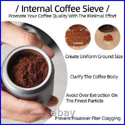 Manual Coffee Grinder, Stainless Steel Hand Coffee Bean Grinder Trave