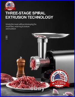 Maquina Para Moler Carne Molinillo Electrico Moledor Electric Meat Grinder NUEVO