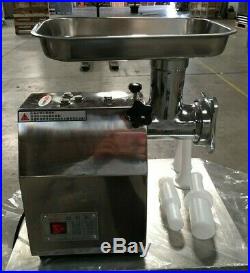 Meat Grinder Butcher kitchen countertop New Commercial Stainless Steel Electric