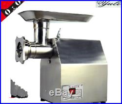 Meat Grinder Butcher kitchen countertop New Commercial Stainless Steel Electric