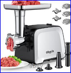 Meat Grinder Electric, 2000W Max Heavy Duty Meat Mincer Machine, Stainless Steel