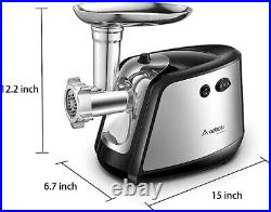 Meat Grinder Electric Heavy Duty Meat Mincer? 2200W Max? ETL Approved 3-IN-1
