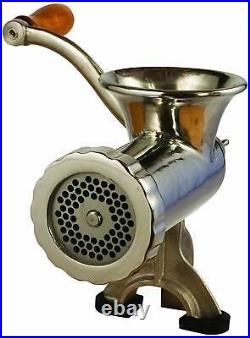 Meat Grinder Hand Crank Clamp Down Homemade Cooking Ground Beef Sausage Grind