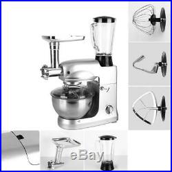 Meat Grinder Upgraded Stand Mixer Blender 3 In 1 With 5L Stainless Steel Bowl 800W