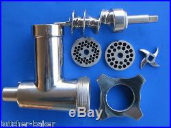 Meat Grinder for Globe Dough Mixer SP20 SP25 SP40 SP30 SP60 P STAINLESS STEEL