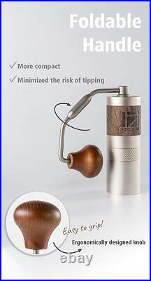 Mini Slim Travel Sized Stainless Steel Conical Bu. Q Manual Coffee Grinder