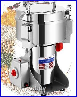 Moongiantgo 2500g Grain Grinder Commercial Spice Grinder 3600W Stainless Steel