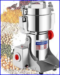 Moongiantgo 700g Durable Stainless Steel Grain Spice Mill Grinder 2500W