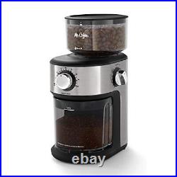Mr. Coffee Cafe Grind 18 Cup Automatic Burr Grinder, Stainless Steel