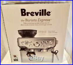 NEW Breville BES870XL Barista Express Espresso Machine withGrinder and Accessories