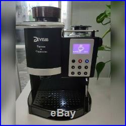 New Automatic Barista Espresso Machine Coffee Maker With Bean Grinder 2019