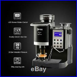 New Automatic Barista Espresso Machine Coffee Maker With Bean Grinder 2019