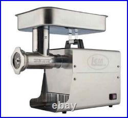 New LEM 17811 Big Bite LEM #22 1HP Stainless Steel Electric Grinder