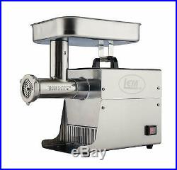 New Lem Products 17791 Big Bite #8.5Hp Stainless Steel Electric Meat Grinder