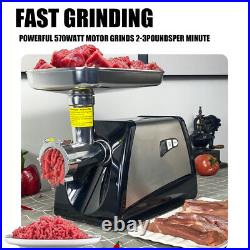 NewMeat Grinder&Sausage Stuffer, 570 Watt, Stainless Steel NewMeat Grinder&Sausage Stuffer, 570 Watt, Stainless Steel