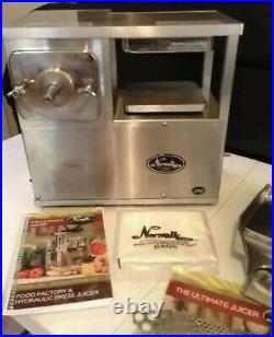 Norwalk Coldpress Juicer Model 280 EXCELLENT CONDITION. USED JUST COUPLE TIMES