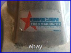 Omcan Commercial Heavy Duty Stainless Steel Meat Grinder